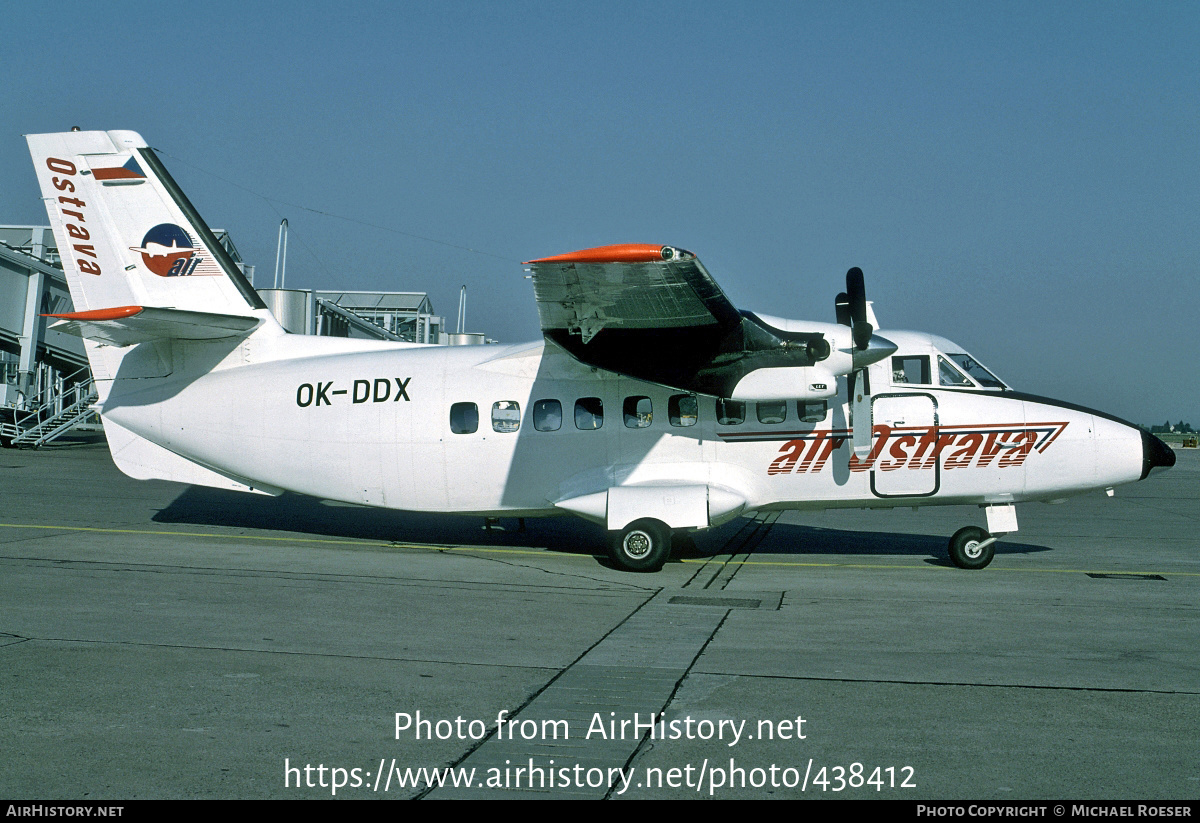 Aircraft Photo of OK-DDX | Let L-410A Turbolet | Air Ostrava | AirHistory.net #438412