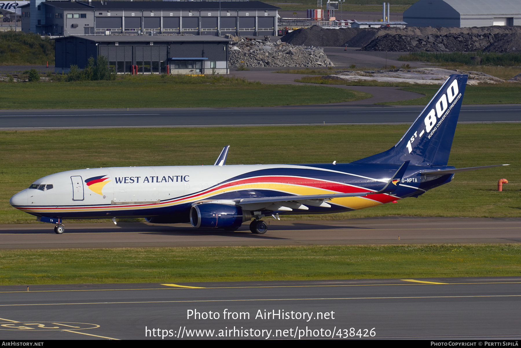 Aircraft Photo of G-NPTA | Boeing 737-86N/BCF | West Atlantic Cargo Airlines | AirHistory.net #438426