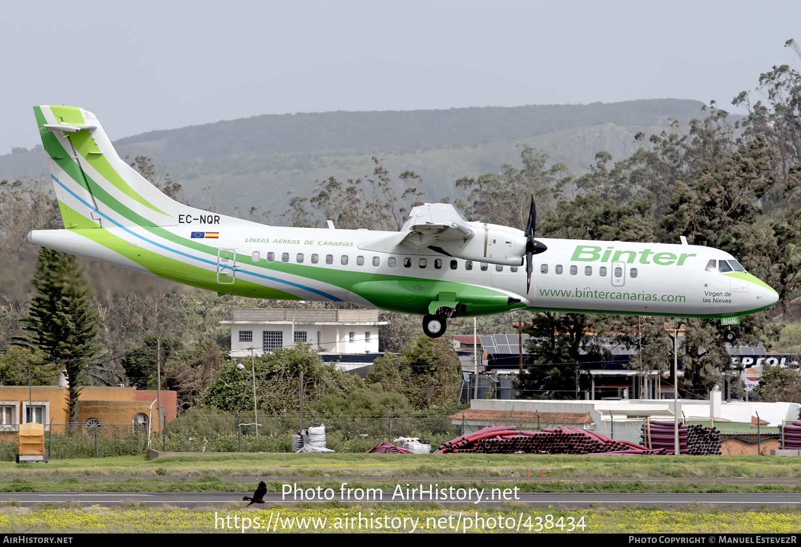 Aircraft Photo of EC-NQR | ATR ATR-72-600 (ATR-72-212A) | Binter Canarias | AirHistory.net #438434