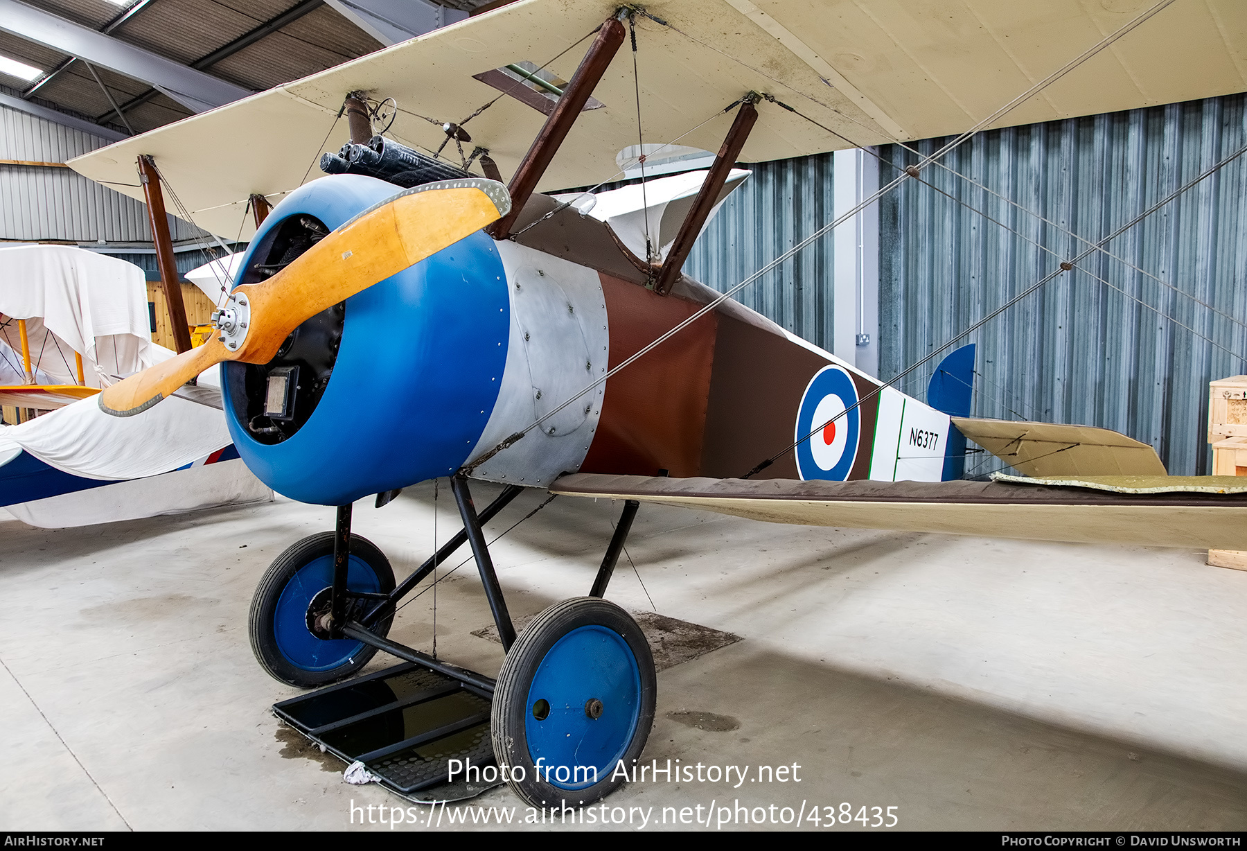 Aircraft Photo of G-BPOB / N6377 | Sopwith Camel (replica) | UK - Air Force | AirHistory.net #438435