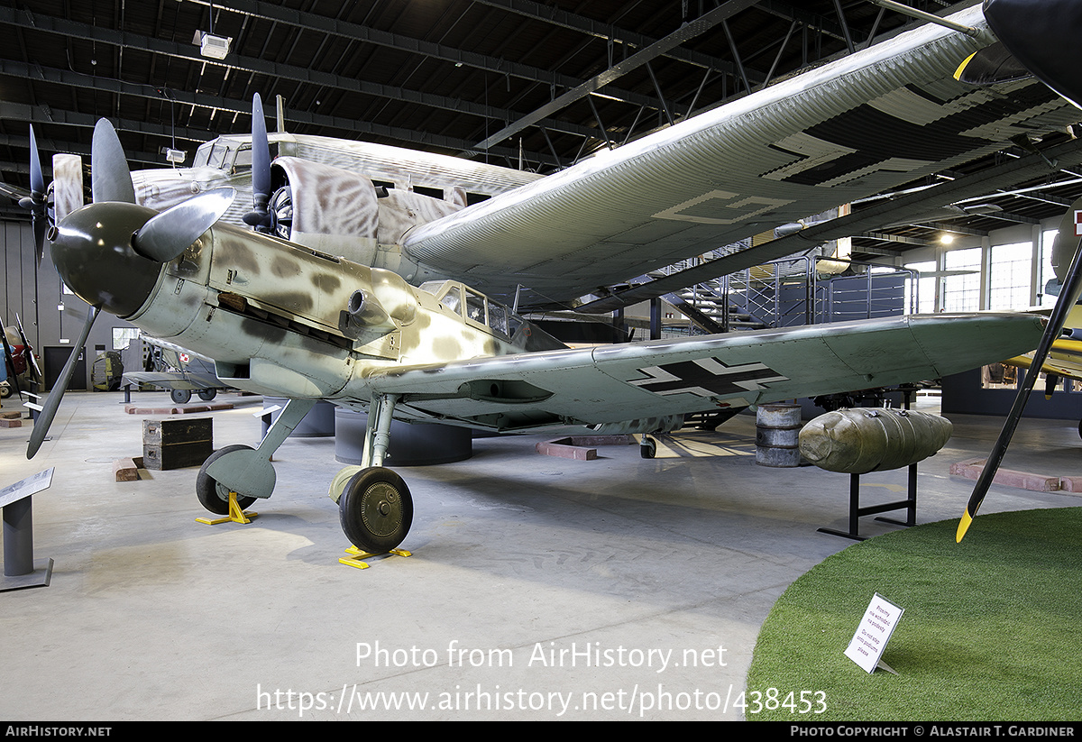 Aircraft Photo of 163306 / 3 red | Messerschmitt Bf-109G-6 | Germany - Air Force | AirHistory.net #438453