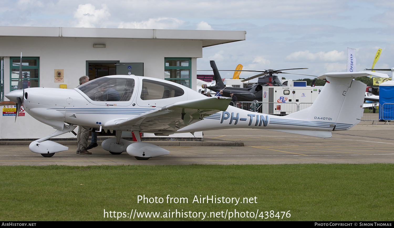 Aircraft Photo of PH-TIN | Diamond DA40D Diamond Star TDI | AirHistory.net #438476