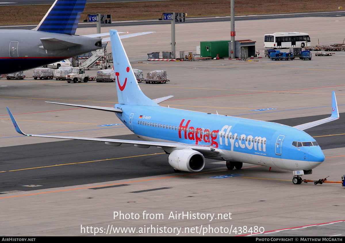 Aircraft Photo of D-AHFF | Boeing 737-8K5 | Hapagfly | AirHistory.net #438480