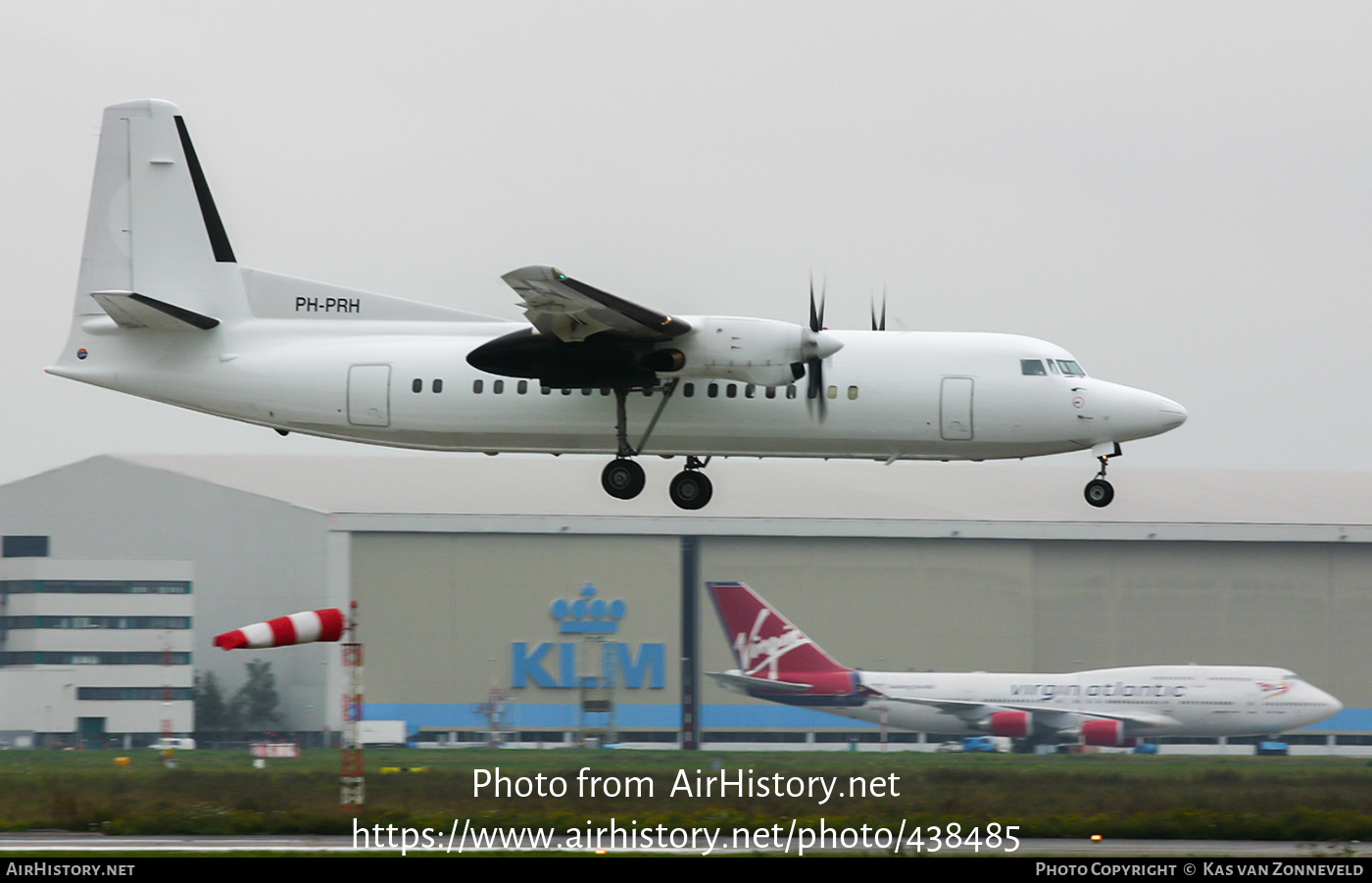 Aircraft Photo of PH-PRH | Fokker 50 | AirHistory.net #438485