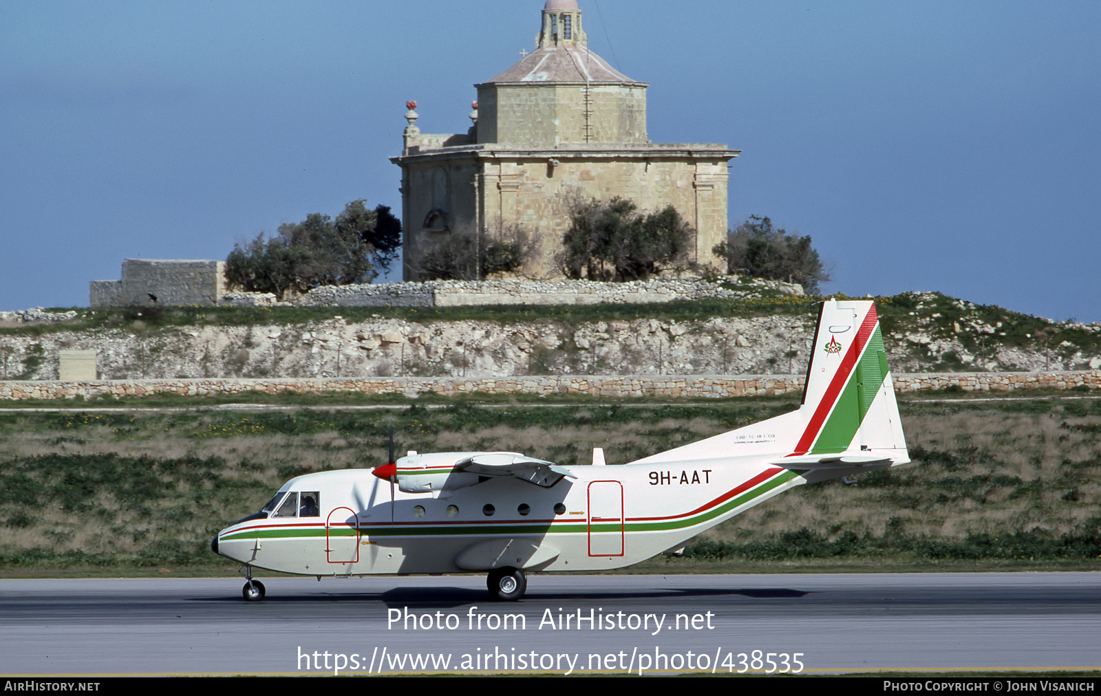 Aircraft Photo of 9H-AAT | CASA C-212-100 Aviocar | AMS - African Med Surveys | AirHistory.net #438535