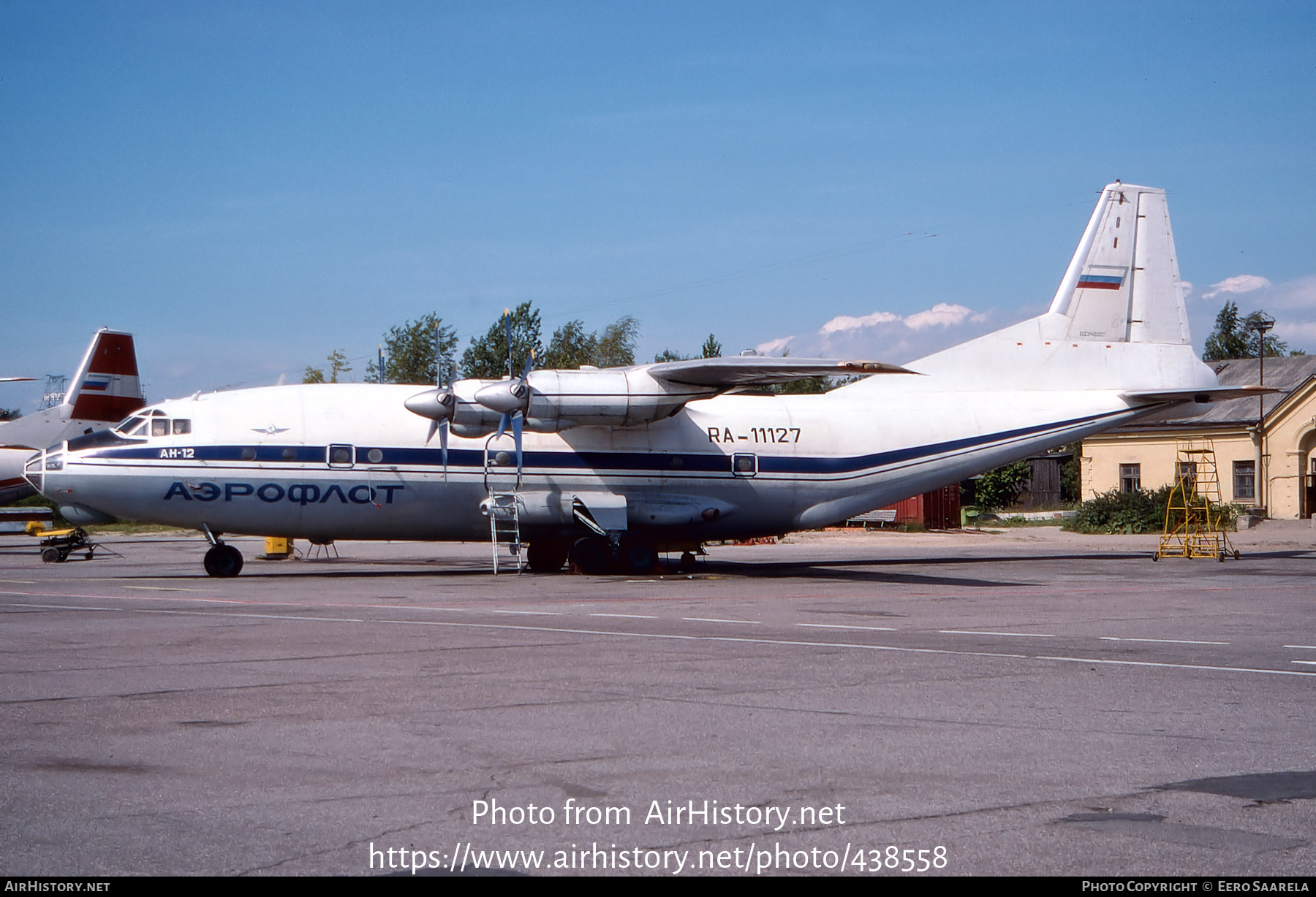 Aircraft Photo of RA-11127 | Antonov An-12B | Aeroflot | AirHistory.net #438558