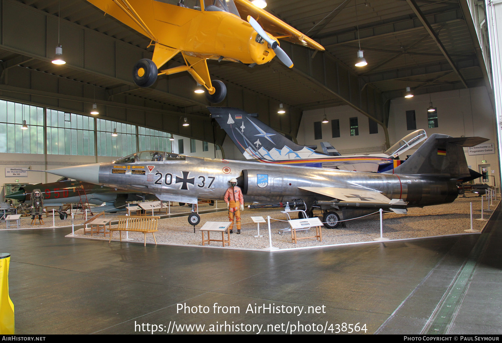 Aircraft Photo of 2037 | Lockheed F-104G Starfighter | Germany - Air Force | AirHistory.net #438564