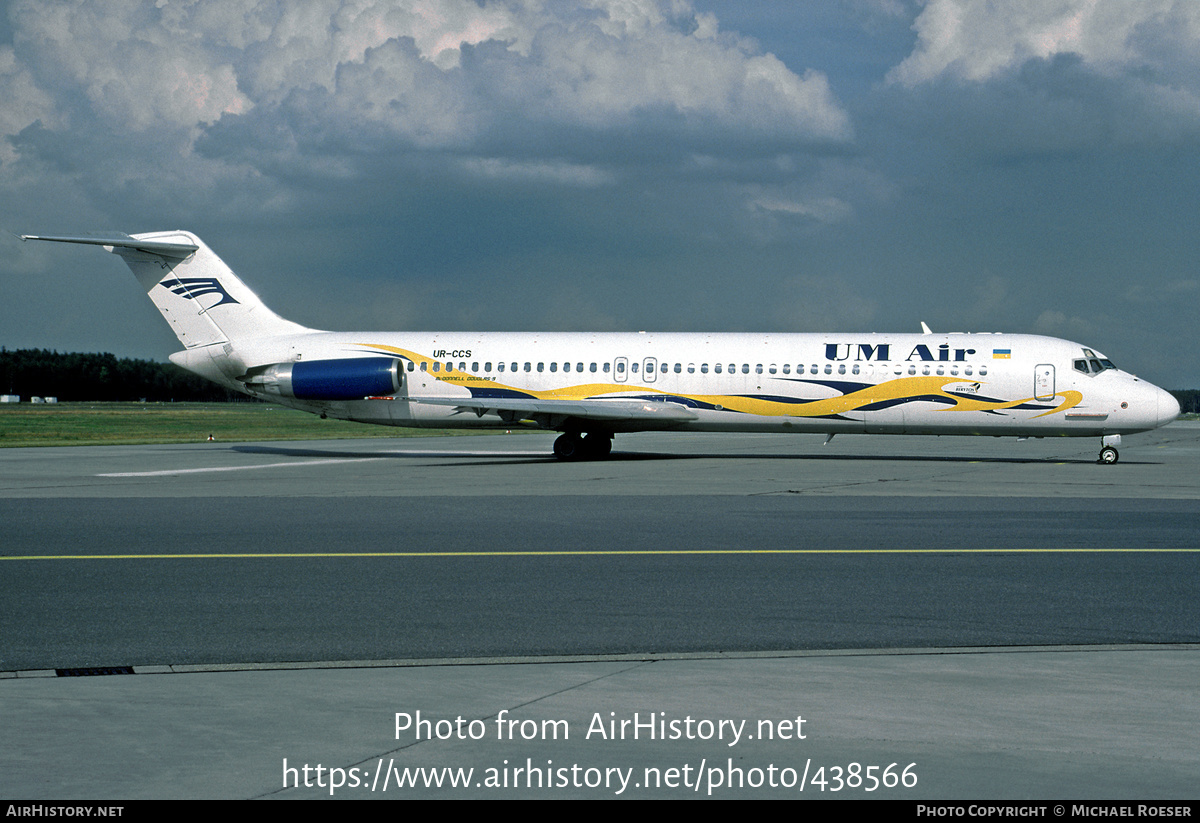 Aircraft Photo of UR-CCS | McDonnell Douglas DC-9-51 | UM Air - Ukrainian-Mediterranean Airlines | AirHistory.net #438566