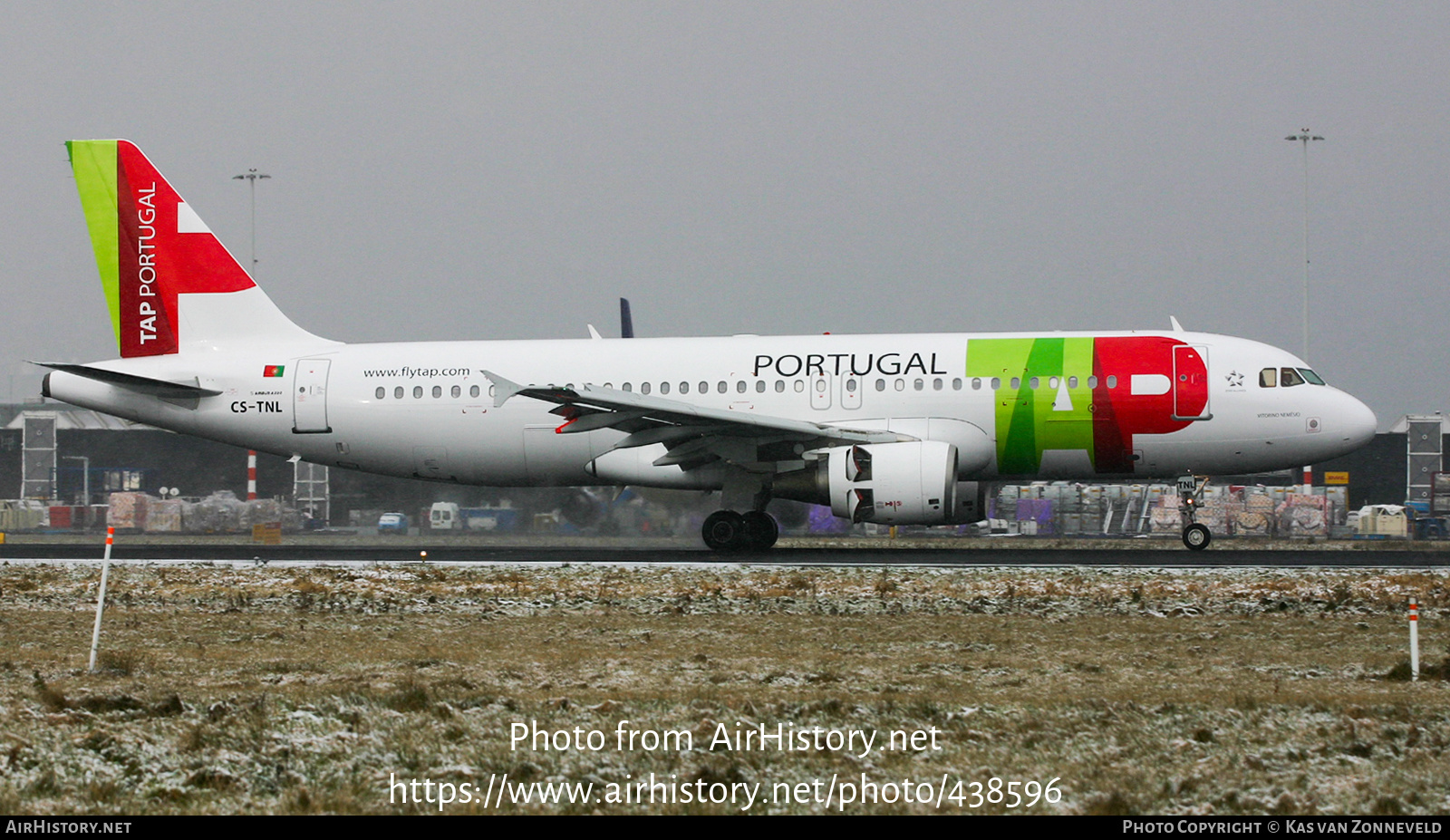 Aircraft Photo of CS-TNL | Airbus A320-214 | TAP Portugal | AirHistory.net #438596