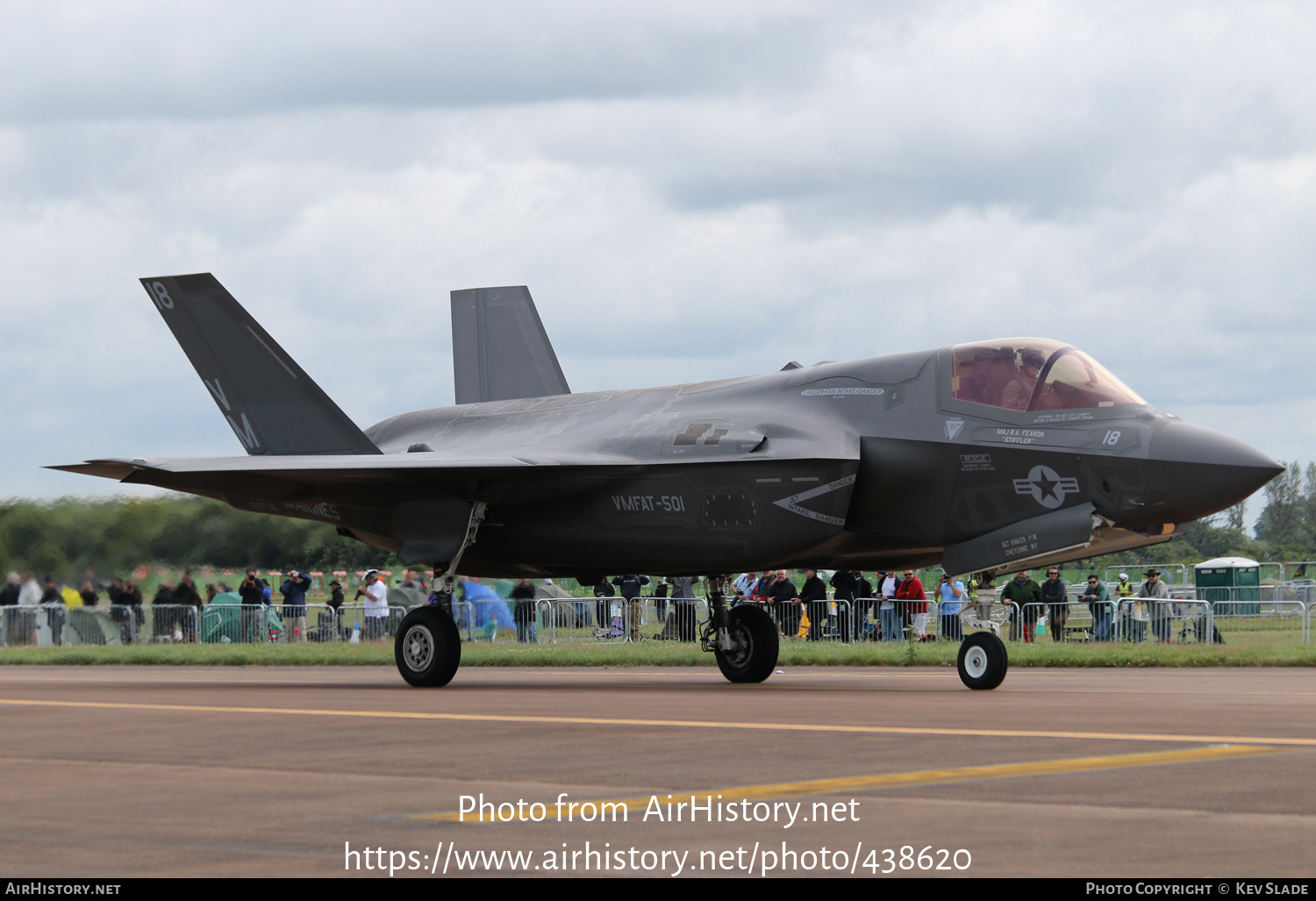 Aircraft Photo of 168726 | Lockheed Martin F-35B Lightning II | USA - Marines | AirHistory.net #438620