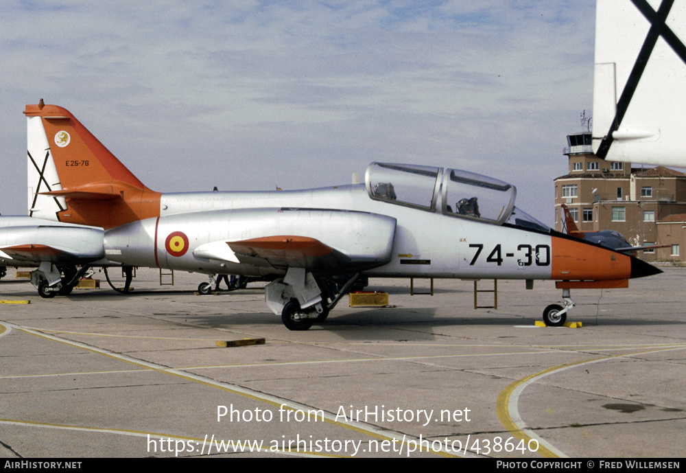 Aircraft Photo of E25-76 | CASA C101EB Aviojet | Spain - Air Force | AirHistory.net #438640