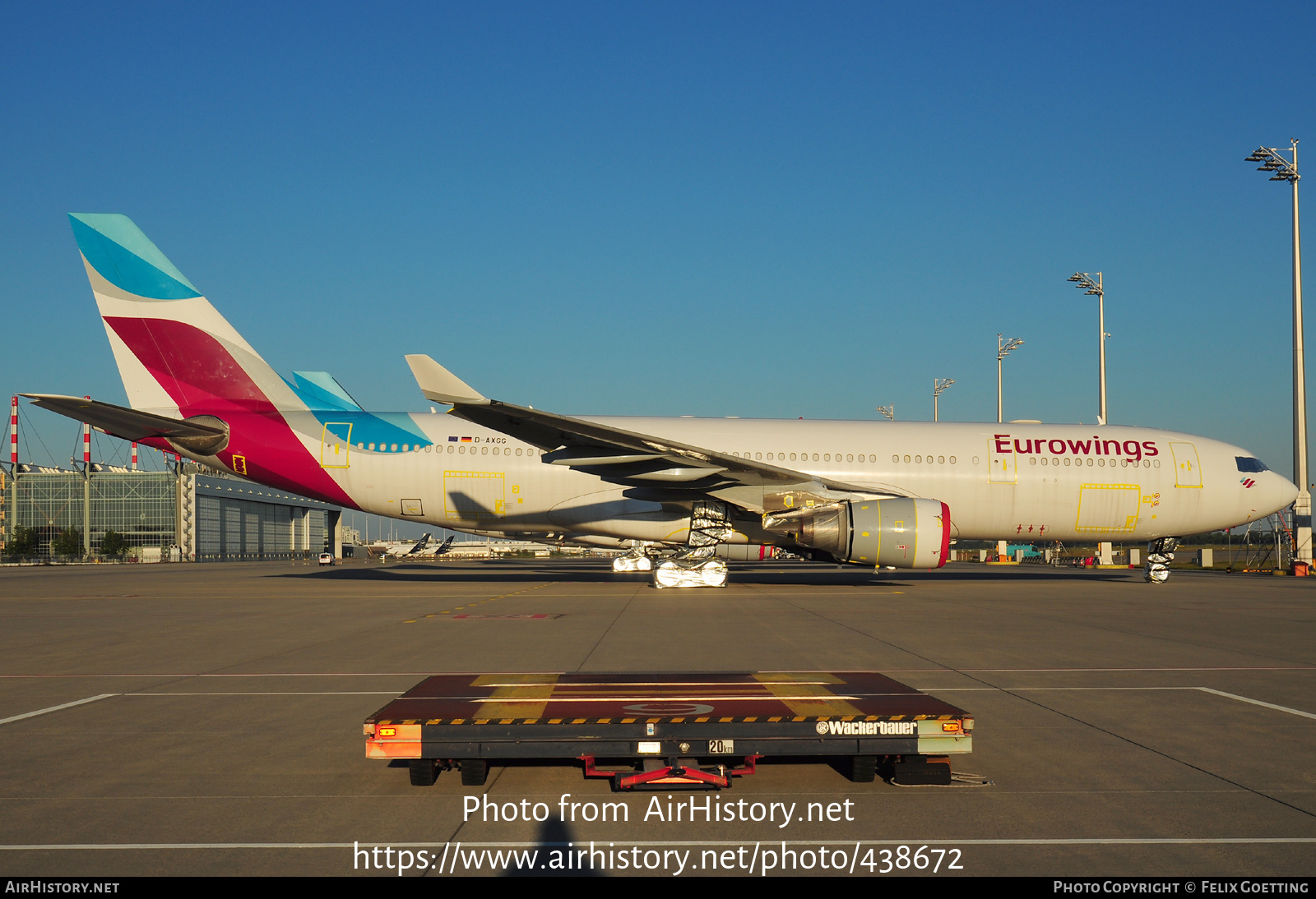 Aircraft Photo of D-AXGG | Airbus A330-203 | Eurowings | AirHistory.net #438672