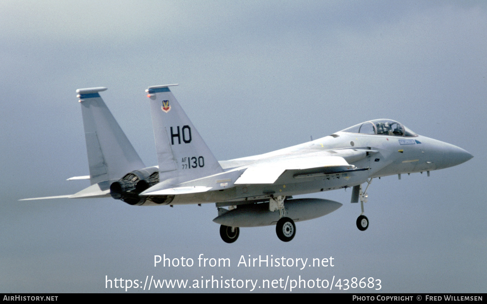 Aircraft Photo of 77-0130 / AF77-130 | McDonnell Douglas F-15A Eagle | USA - Air Force | AirHistory.net #438683