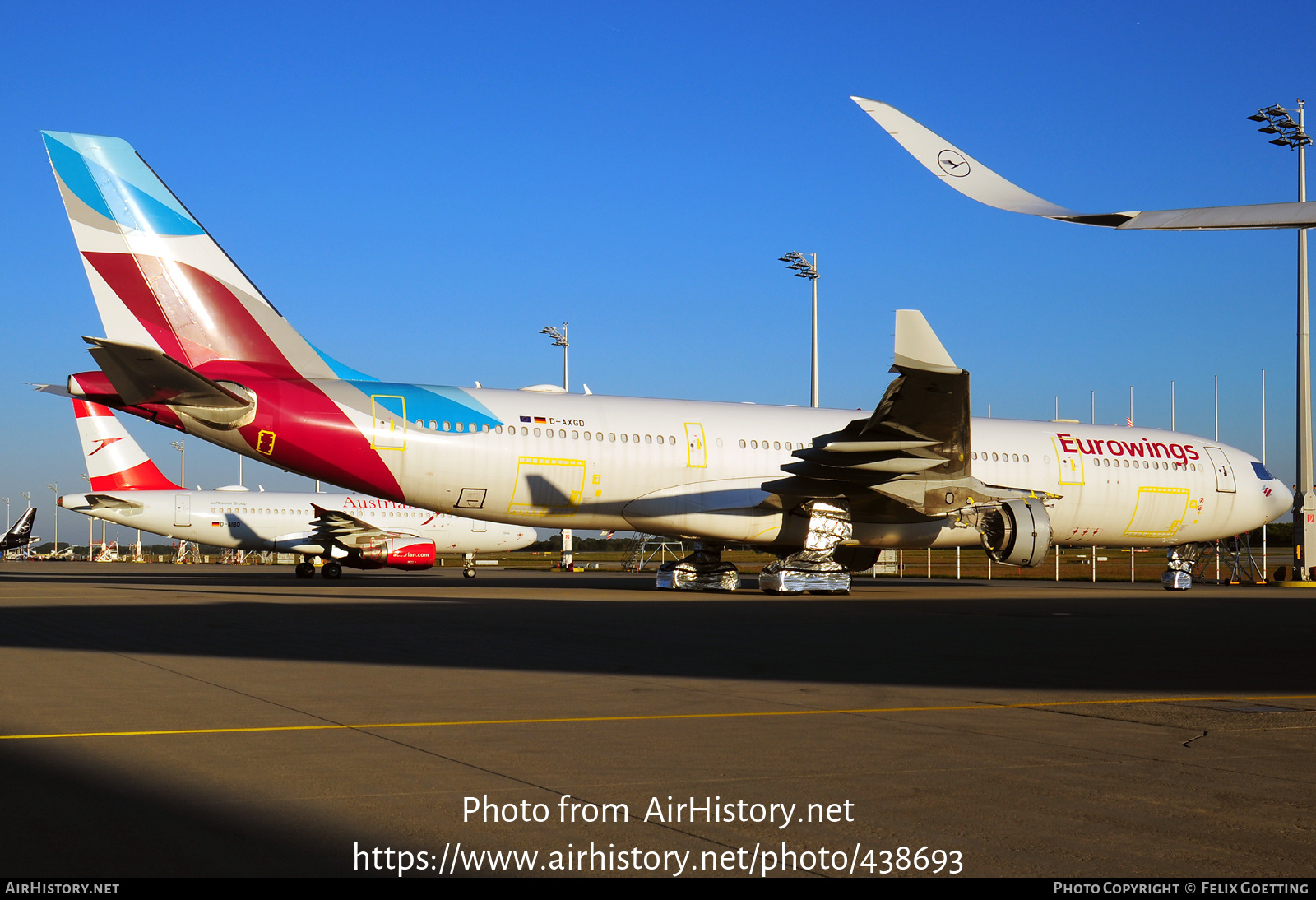 Aircraft Photo of D-AXGD | Airbus A330-203 | Eurowings | AirHistory.net #438693