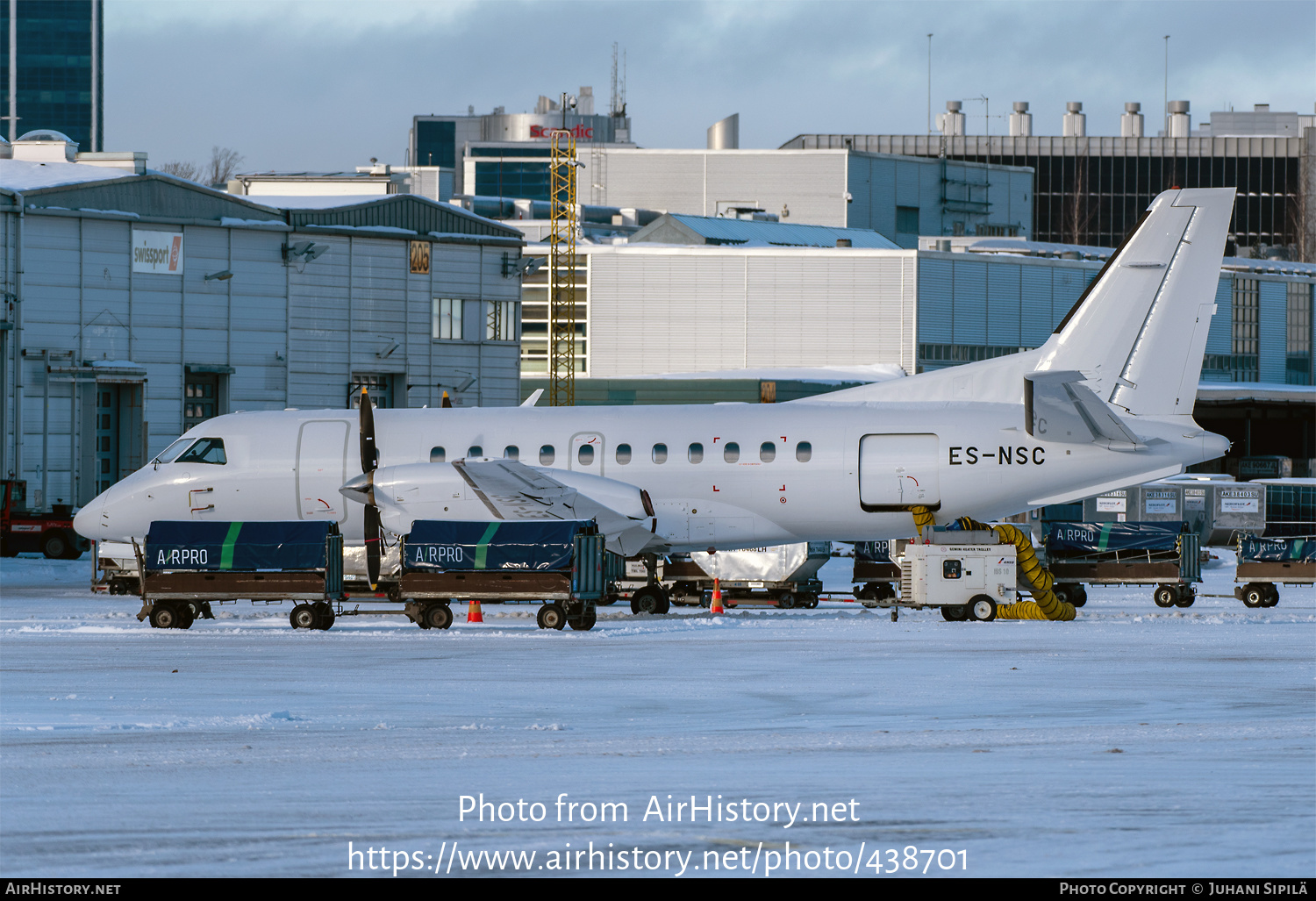 Aircraft Photo of ES-NSC | Saab 340B | AirHistory.net #438701