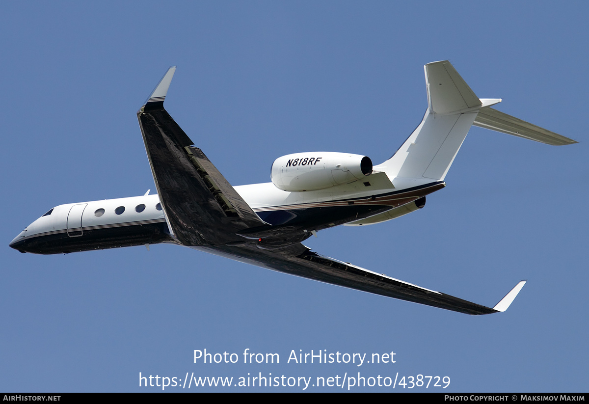 Aircraft Photo of N818RF | Gulfstream Aerospace G-V-SP Gulfstream G550 | AirHistory.net #438729