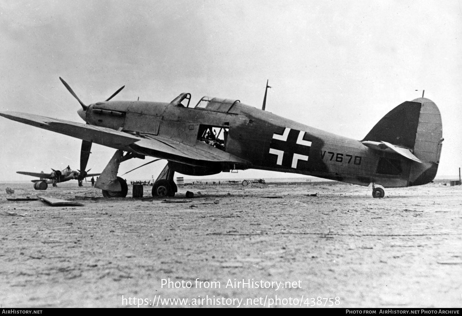 Aircraft Photo of V7670 | Hawker Hurricane Mk1 | Germany - Air Force | AirHistory.net #438758