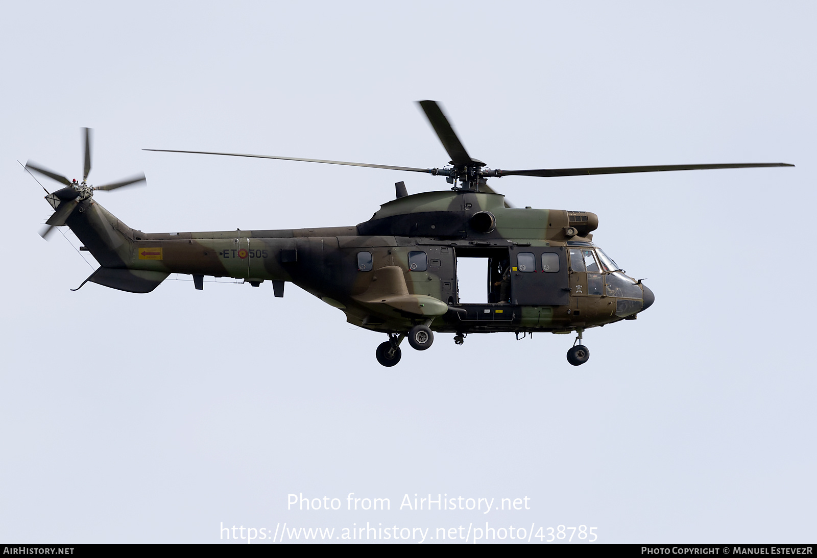 Aircraft Photo of HT21-03 | Aerospatiale AS-332B1 Super Puma | Spain - Army | AirHistory.net #438785