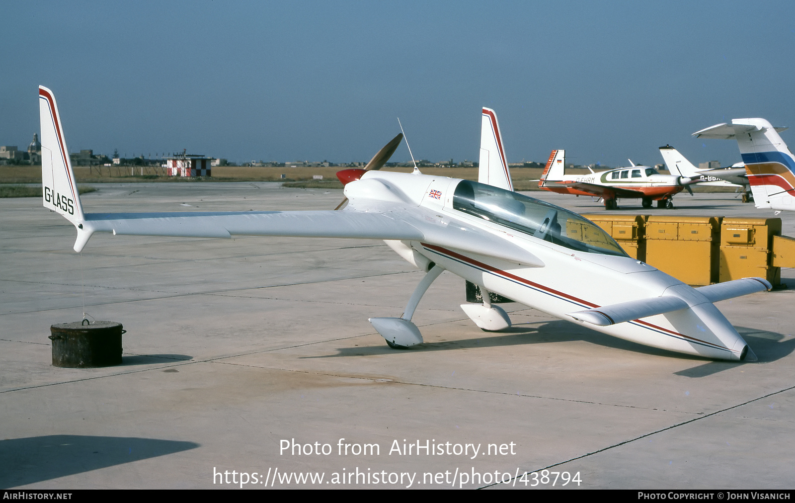 Aircraft Photo of G-LASS | Rutan 33 VariEze | AirHistory.net #438794