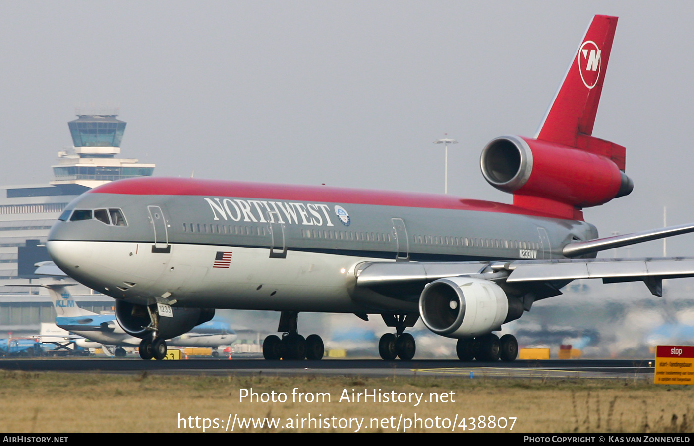 Aircraft Photo of N233NW | McDonnell Douglas DC-10-30 | Northwest Airlines | AirHistory.net #438807