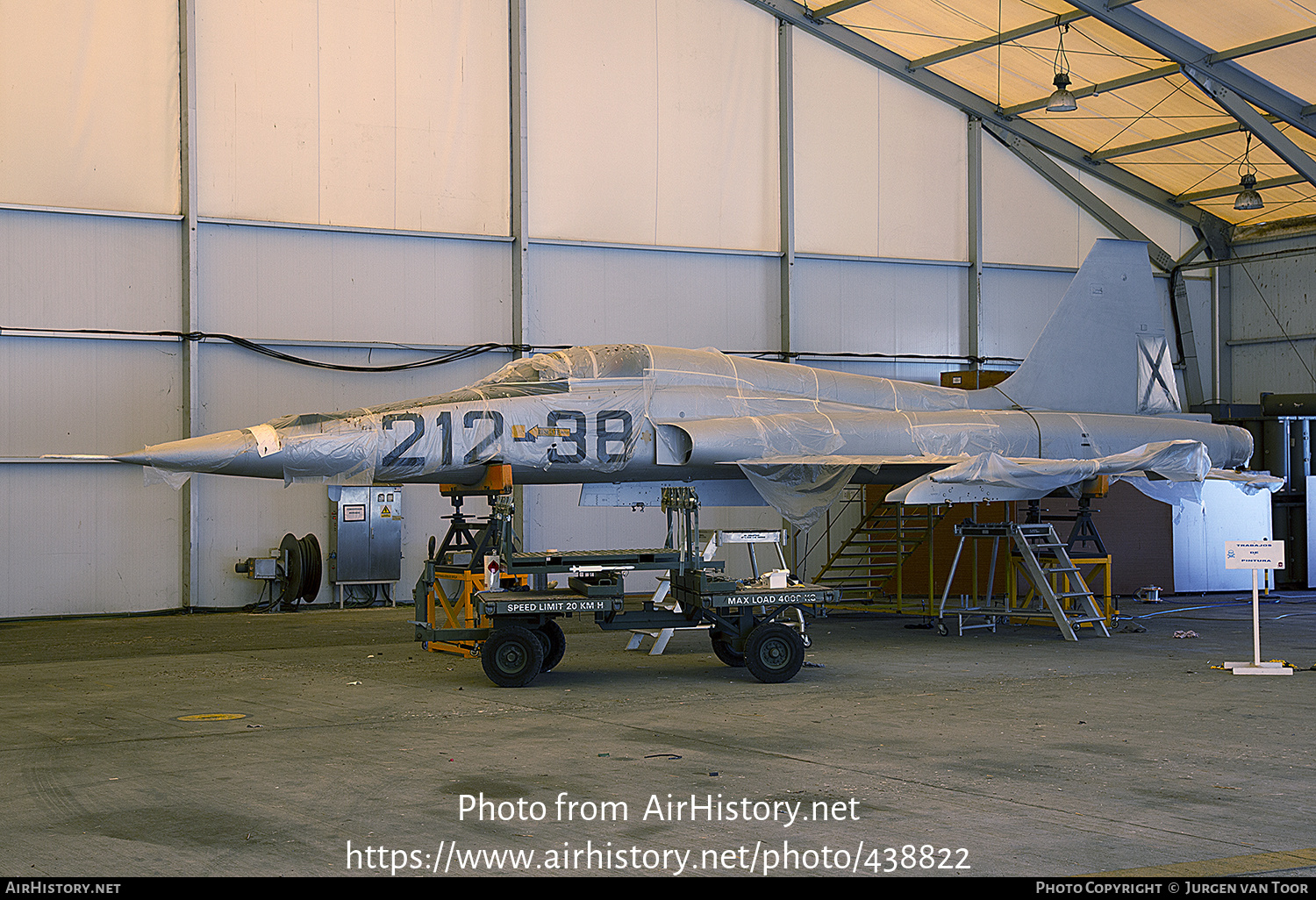 Aircraft Photo of A.9-038 | Northrop SF-5A Freedom Fighter | Spain - Air Force | AirHistory.net #438822