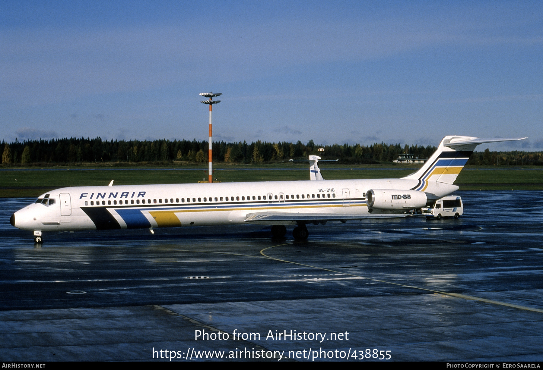 Aircraft Photo of SE-DHB | McDonnell Douglas MD-83 (DC-9-83) | Finnair | AirHistory.net #438855