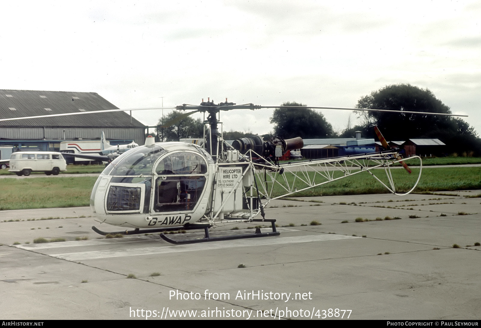 Aircraft Photo of G-AWAP | Sud SA-318C Alouette II Astazou | Helicopter Hire | AirHistory.net #438877