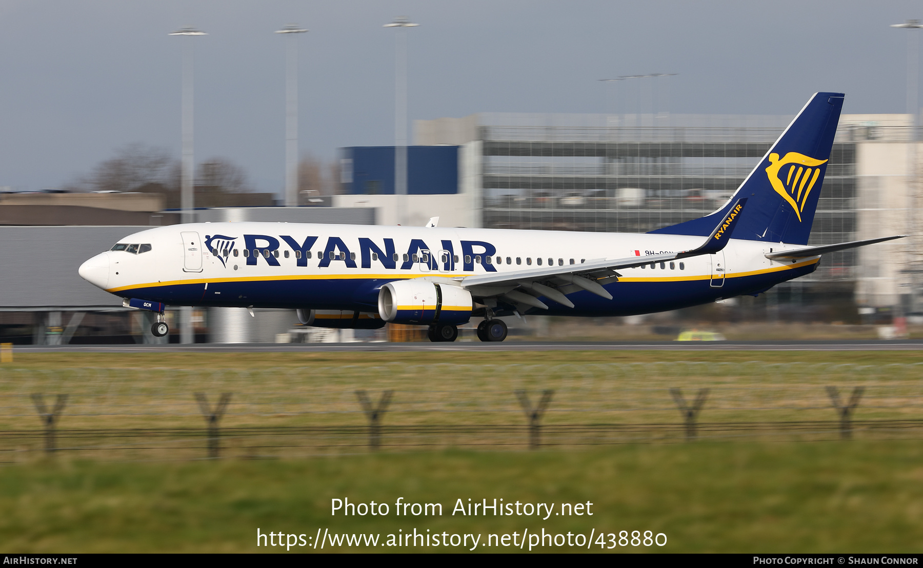 Aircraft Photo of 9H-QCM | Boeing 737-8AS | Ryanair | AirHistory.net #438880