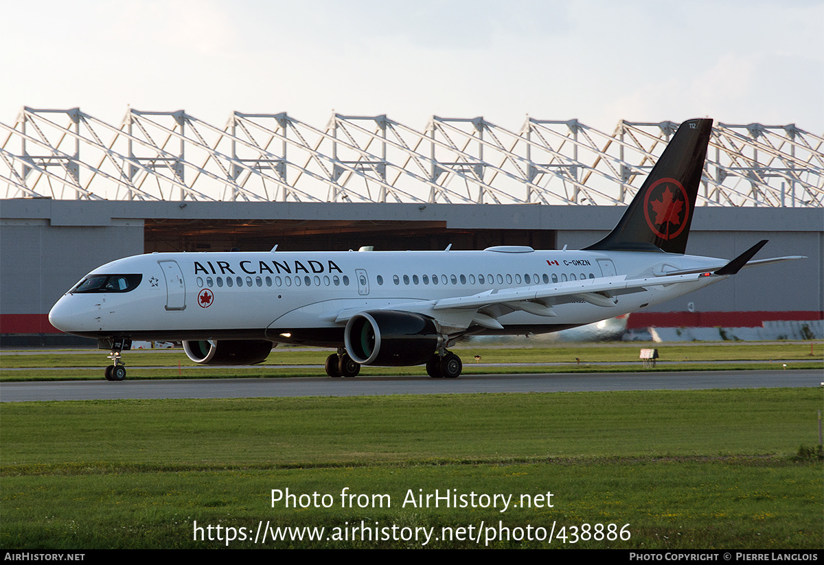 Aircraft Photo of C-GMZN | Airbus A220-371 (BD-500-1A11) | Air Canada | AirHistory.net #438886