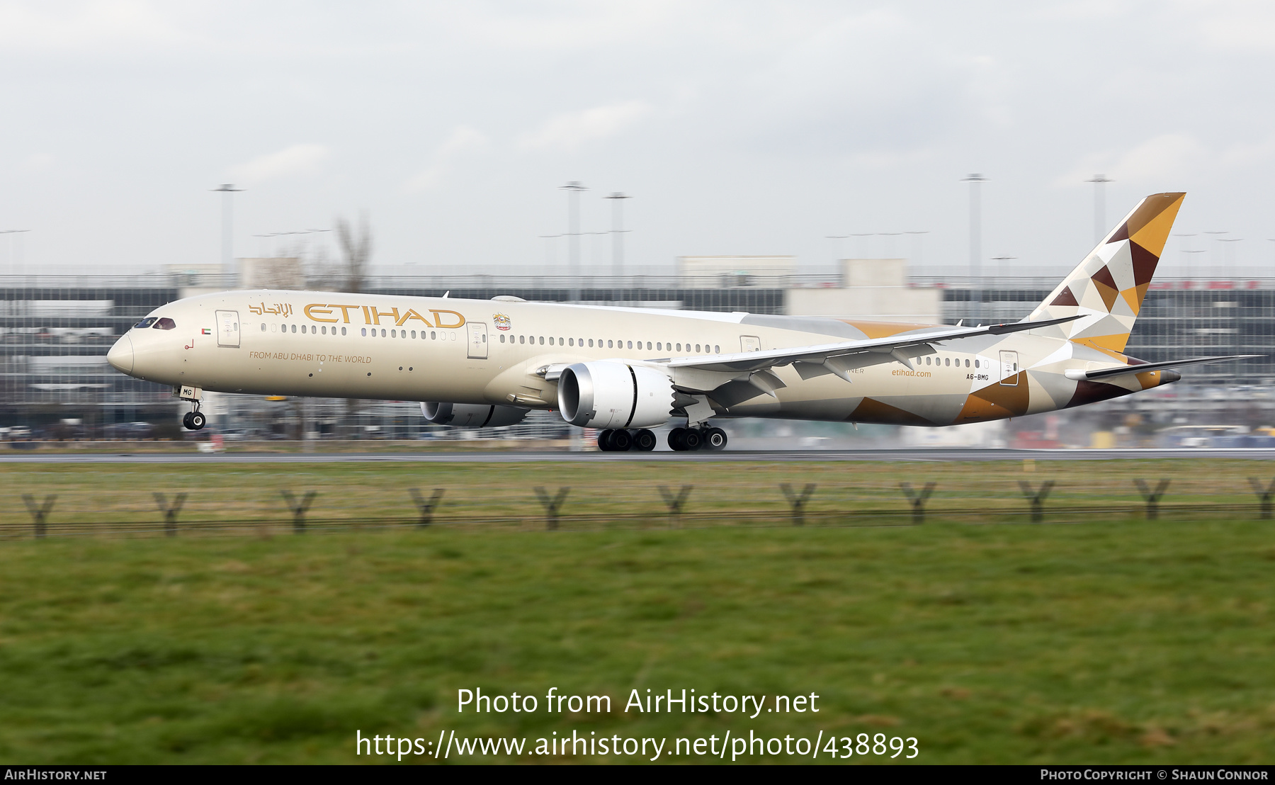 Aircraft Photo of A6-BMG | Boeing 787-10 Dreamliner | Etihad Airways | AirHistory.net #438893