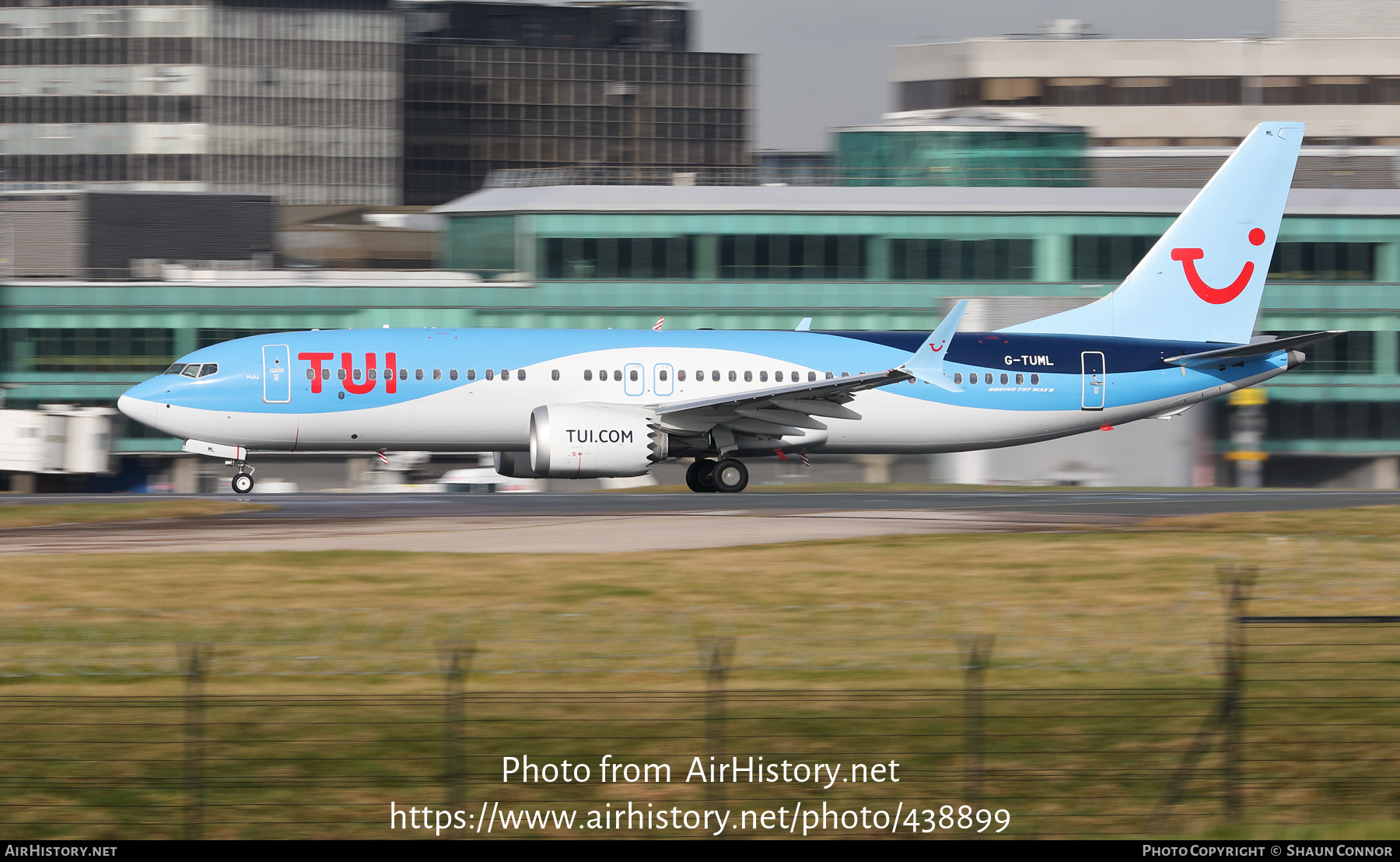 Aircraft Photo of G-TUML | Boeing 737-8 Max 8 | TUI | AirHistory.net #438899