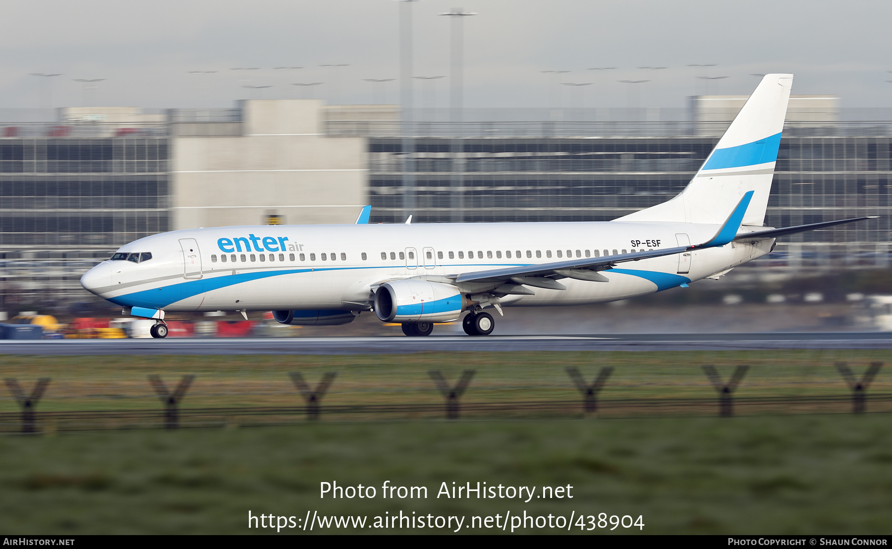 Aircraft Photo of SP-ESF | Boeing 737-8AS | Enter Air | AirHistory.net #438904