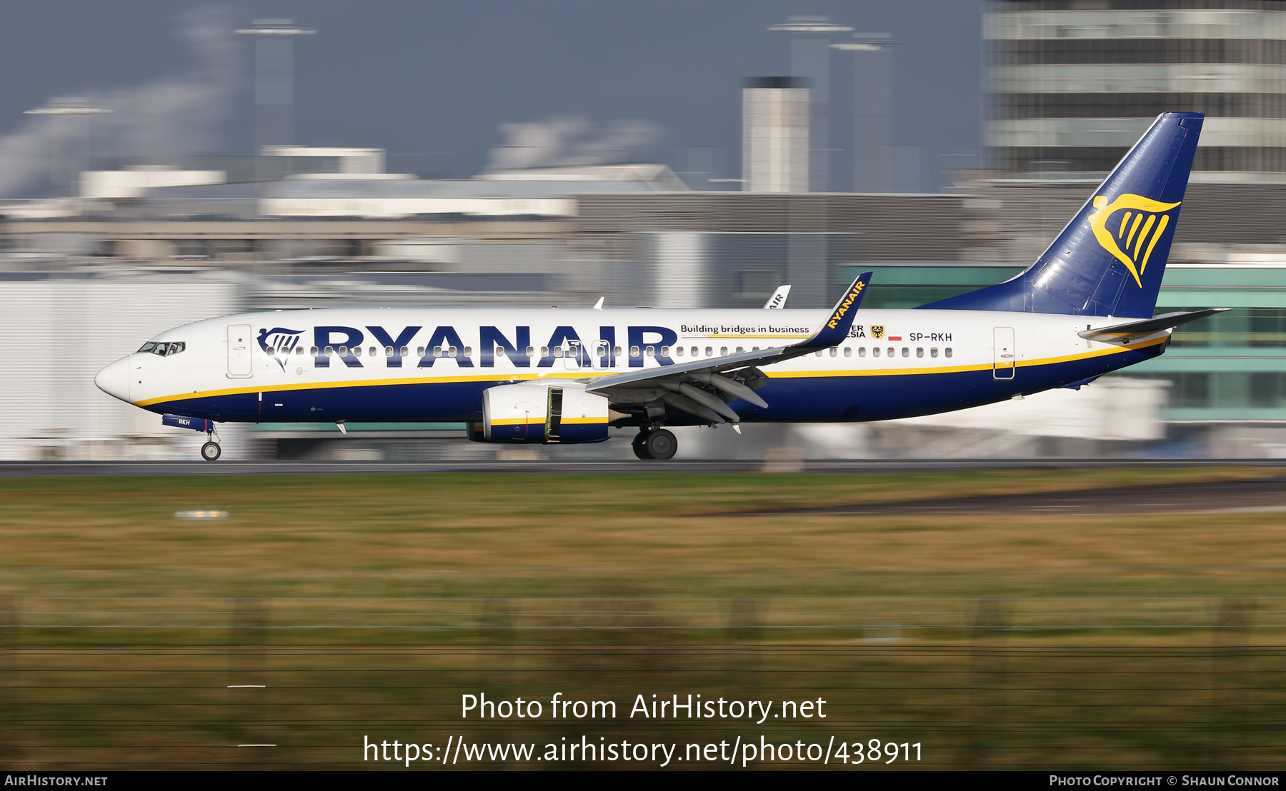 Aircraft Photo of SP-RKH | Boeing 737-800 | Ryanair | AirHistory.net #438911