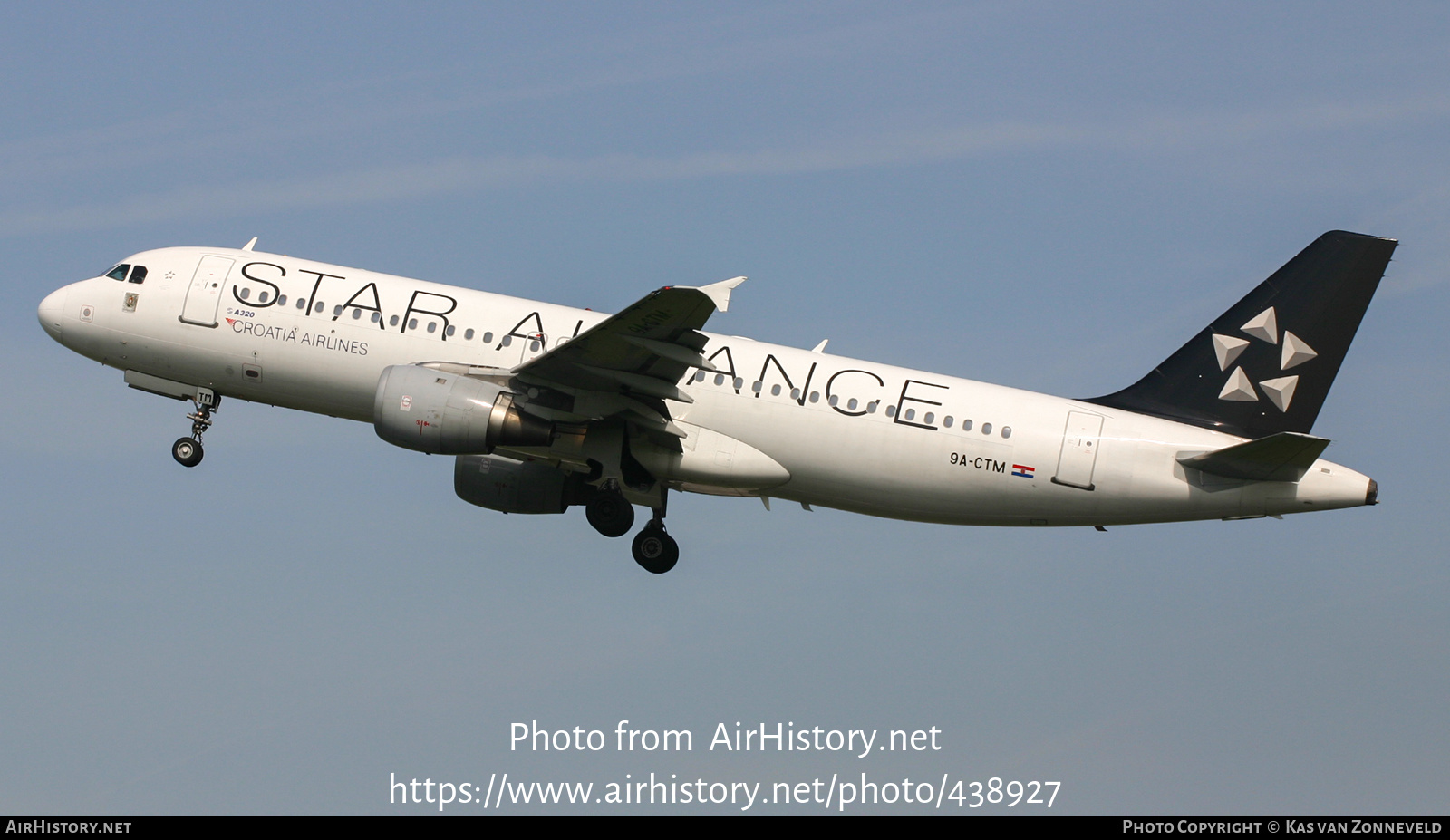 Aircraft Photo of 9A-CTM | Airbus A320-212 | Croatia Airlines | AirHistory.net #438927