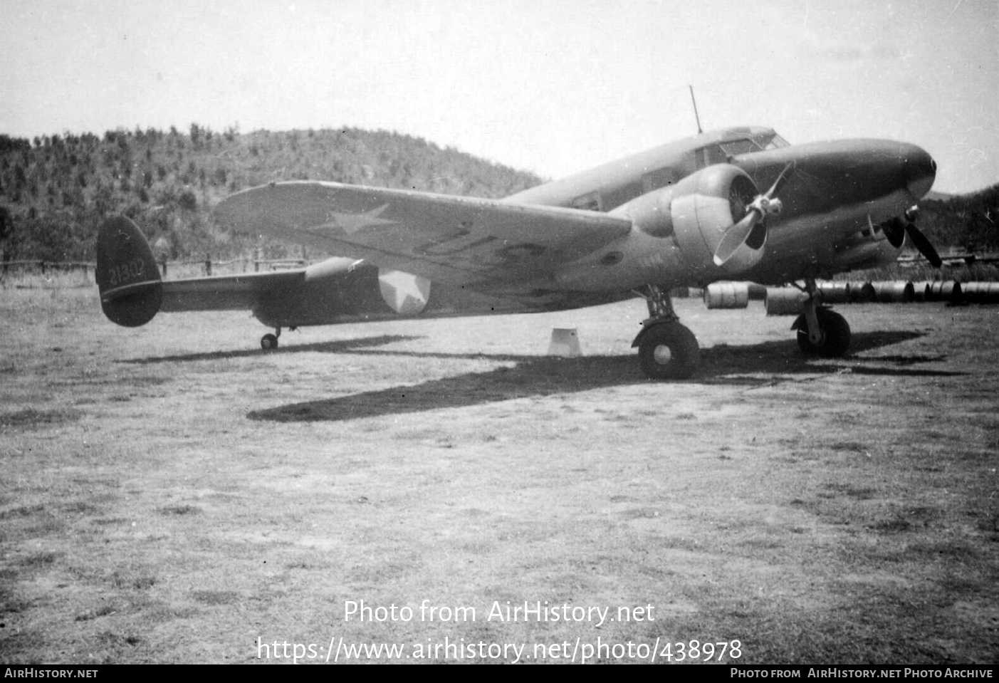 Aircraft Photo of 42-1302 / 21302 | Lockheed UC-40D | USA - Air Force | AirHistory.net #438978