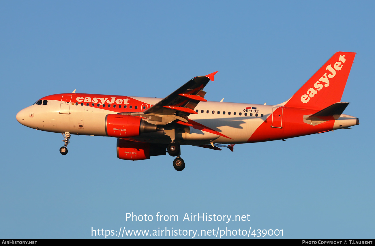 Aircraft Photo of OE-LQZ | Airbus A319-111 | EasyJet | AirHistory.net #439001