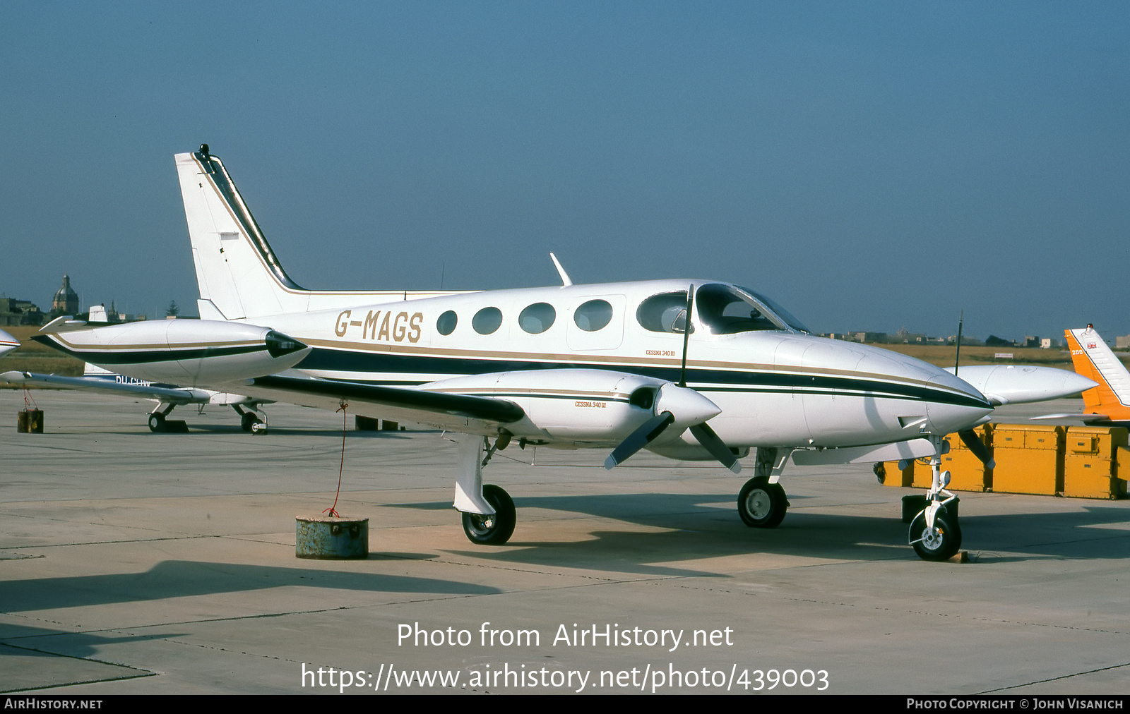 Aircraft Photo of G-MAGS | Cessna 340A III | AirHistory.net #439003