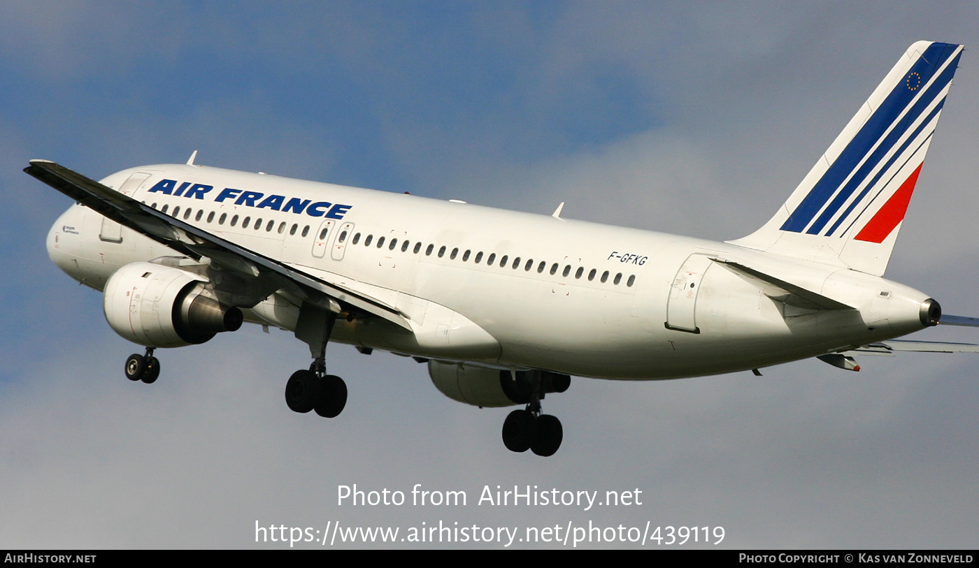 Aircraft Photo of F-GFKG | Airbus A320-111 | Air France | AirHistory.net #439119