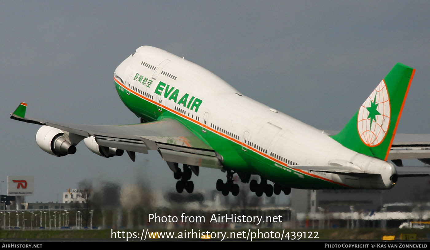 Aircraft Photo of B-16408 | Boeing 747-45EM | EVA Air | AirHistory.net #439122