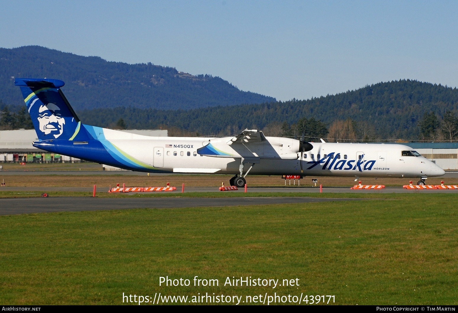 Aircraft Photo of N450QX | Bombardier DHC-8-402 Dash 8 | Alaska Airlines | AirHistory.net #439171