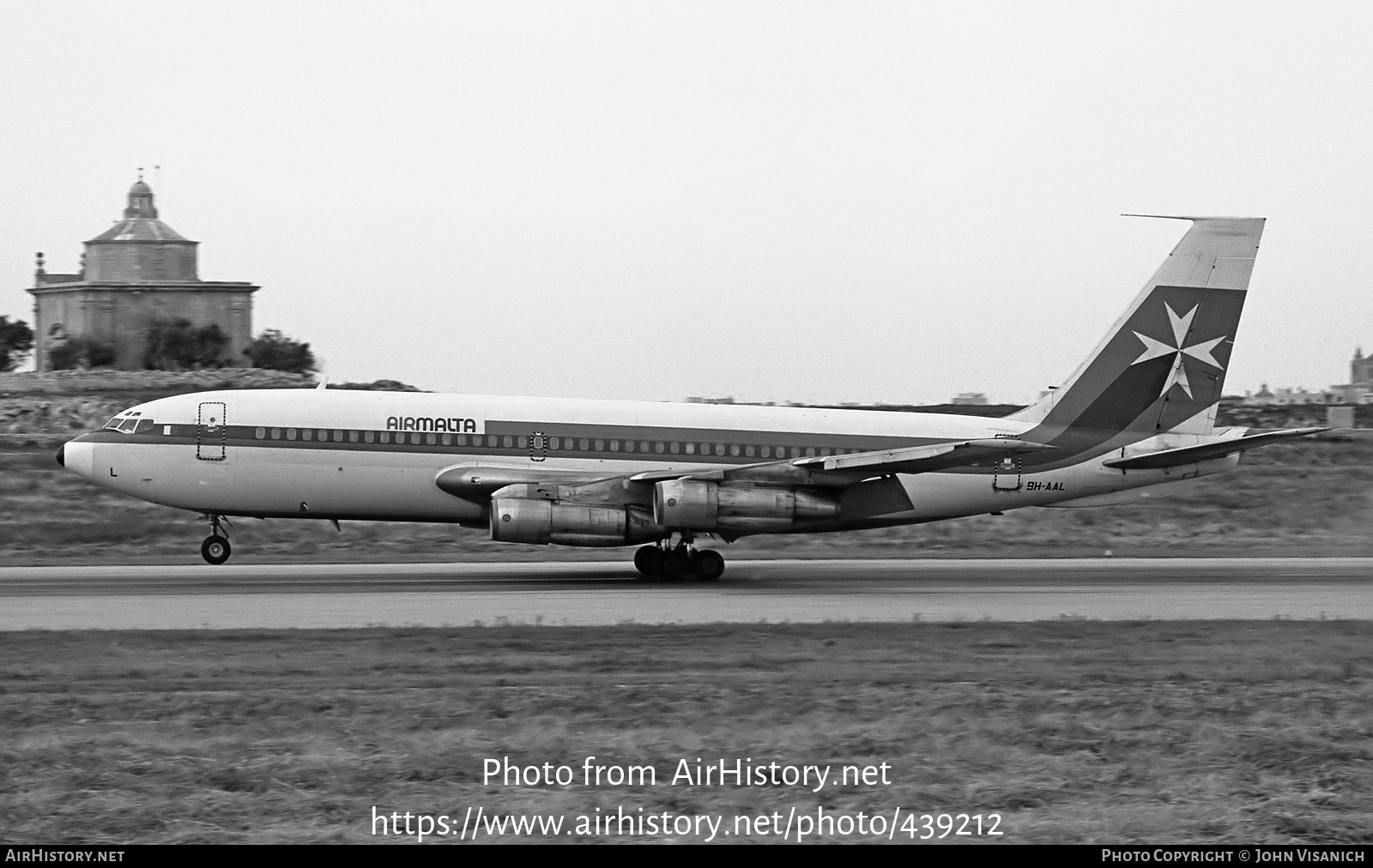 Aircraft Photo of 9H-AAL | Boeing 720-047B | Air Malta | AirHistory.net #439212