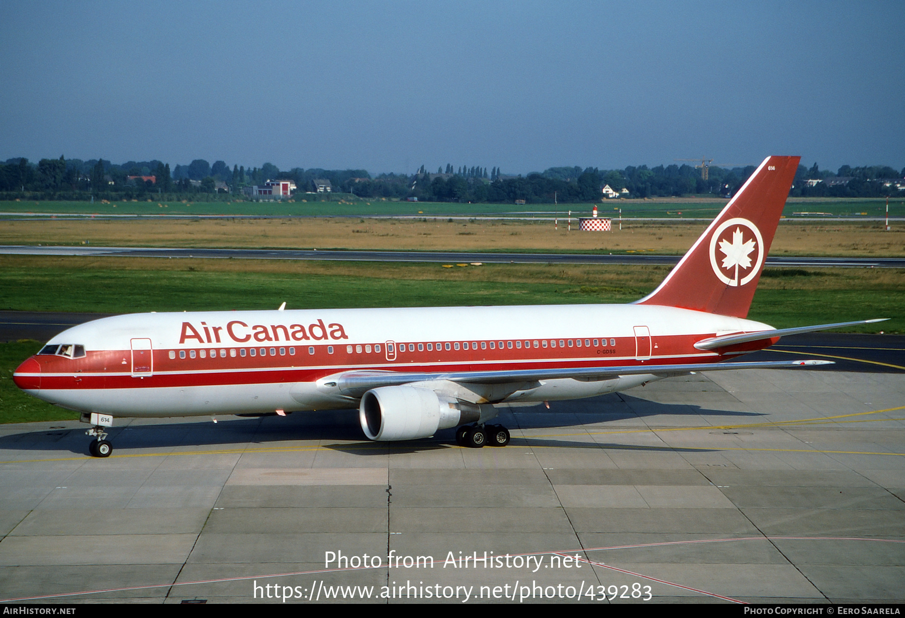 Aircraft Photo of C-GDSS | Boeing 767-233/ER | Air Canada | AirHistory.net #439283