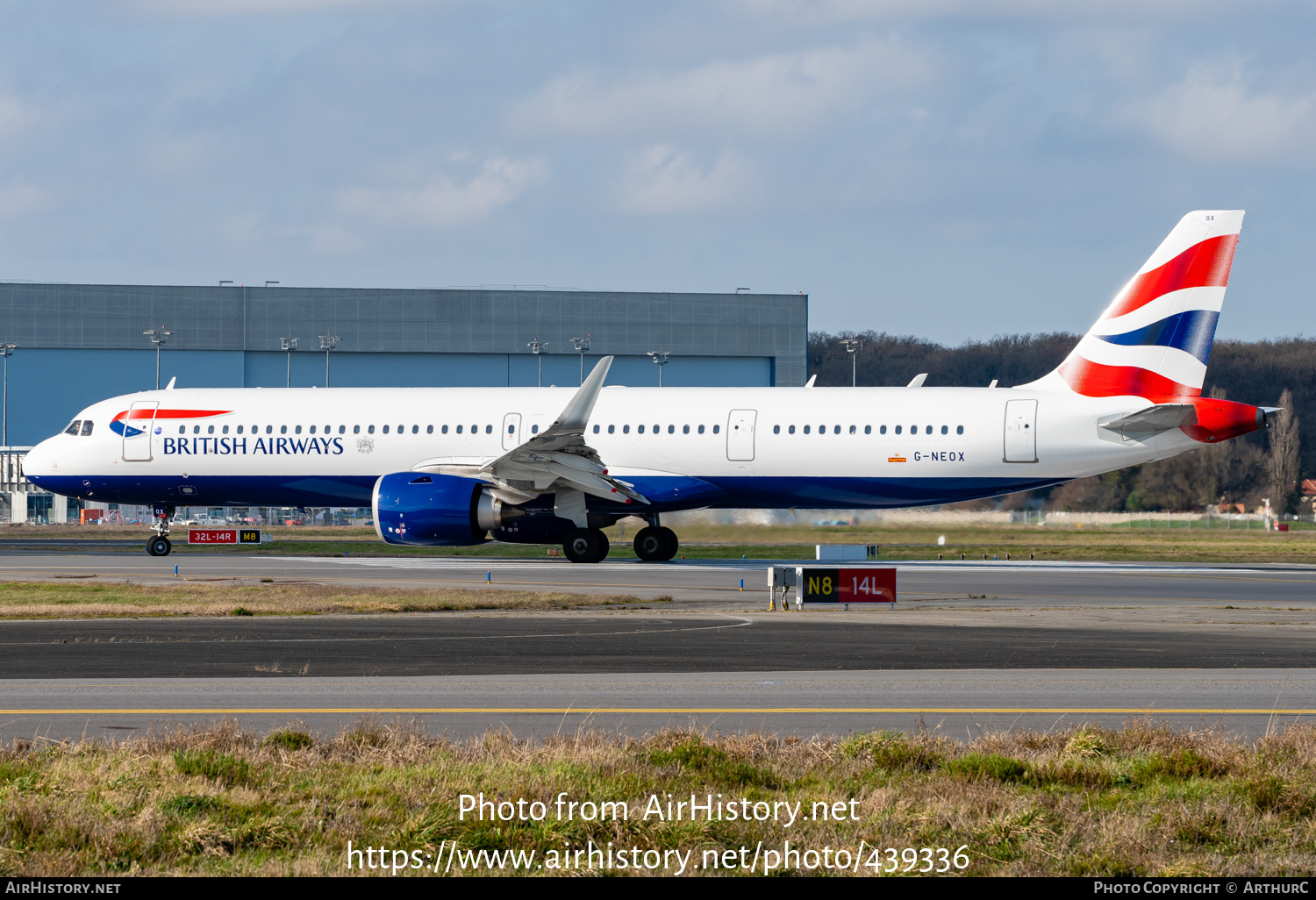 Aircraft Photo of G-NEOX | Airbus A321-251NX | British Airways | AirHistory.net #439336