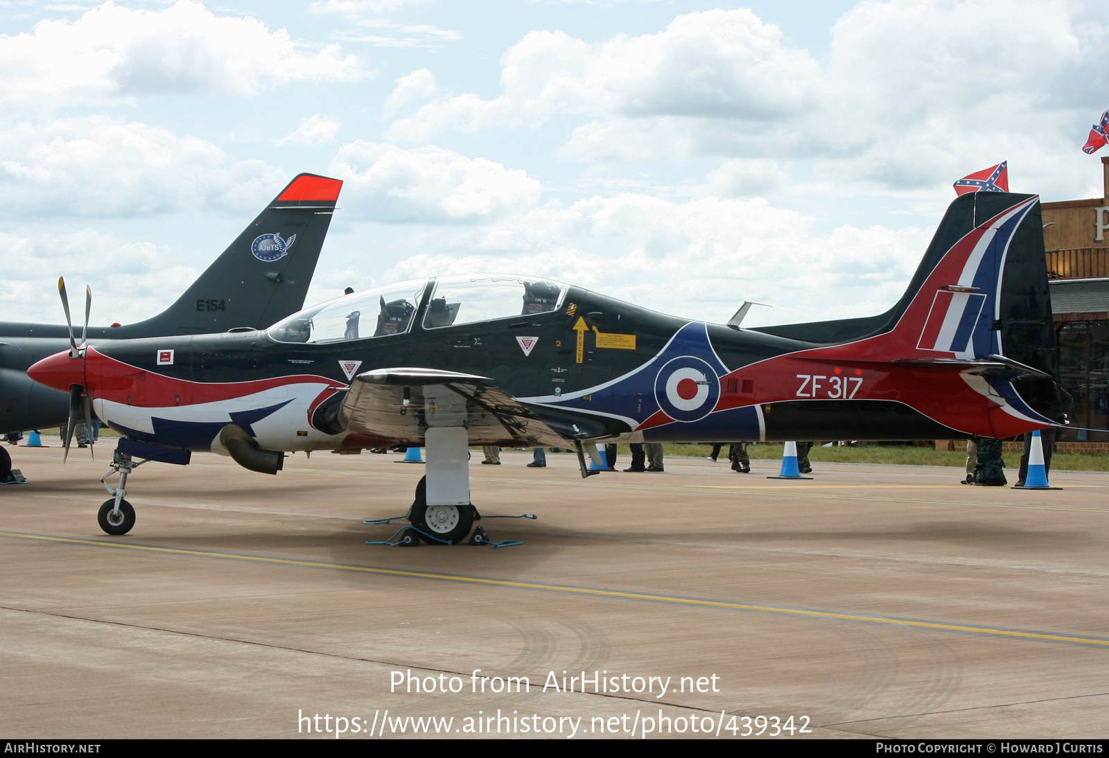 Aircraft Photo of ZF317 | Short S-312 Tucano T1 | UK - Air Force | AirHistory.net #439342