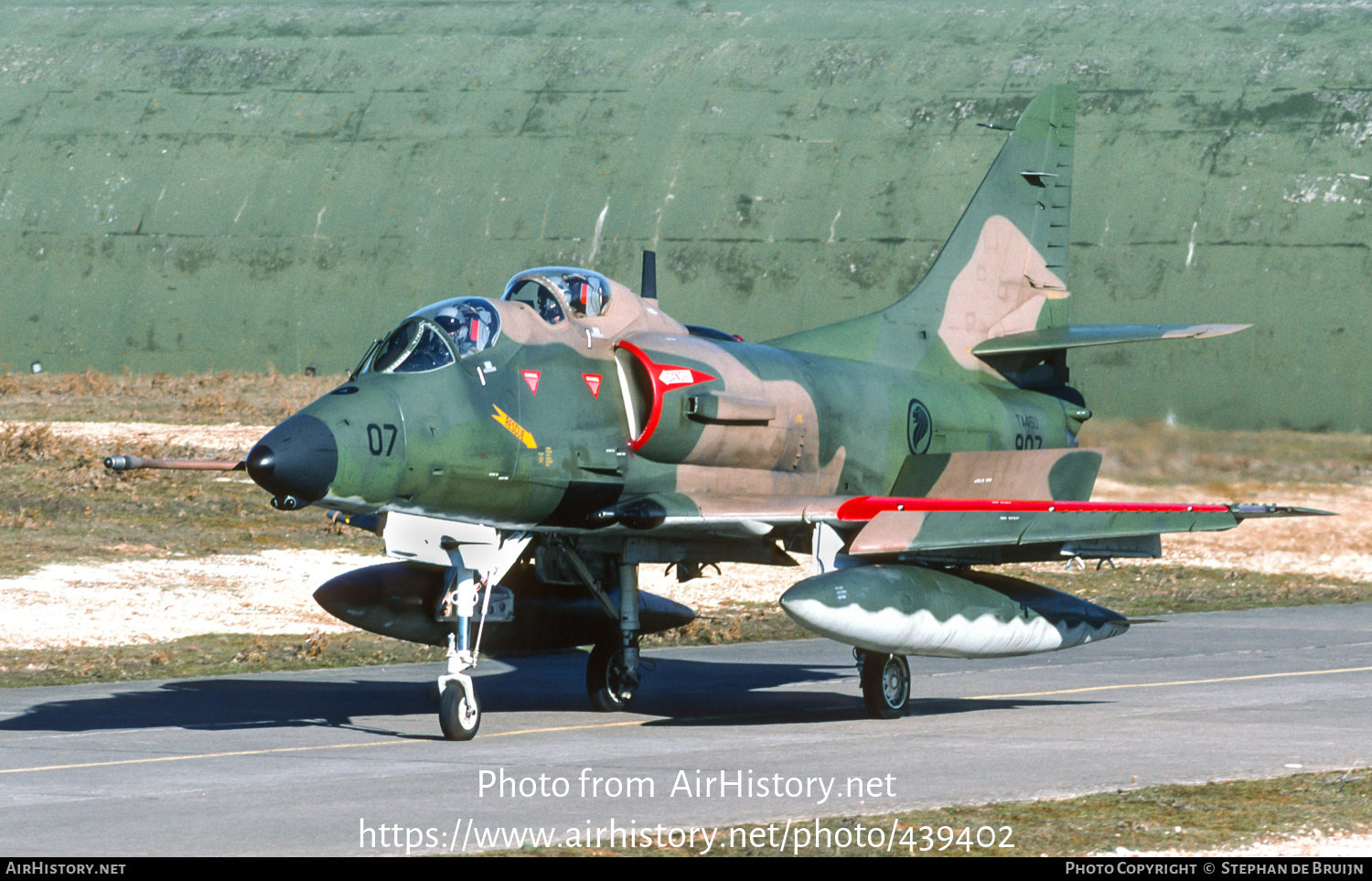 Aircraft Photo of 907 | McDonnell Douglas TA-4SU Skyhawk | Singapore - Air Force | AirHistory.net #439402