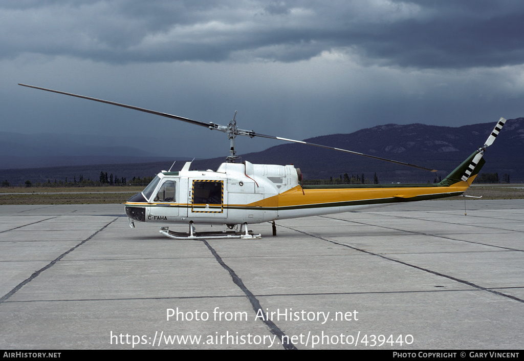 Aircraft Photo of C-FAHA | Bell 204B | AirHistory.net #439440