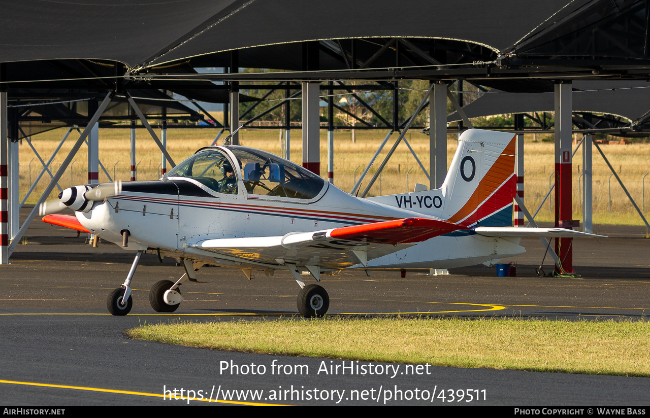 Aircraft Photo of VH-YCO | New Zealand CT-4B Airtrainer | BAE Systems Australia | AirHistory.net #439511