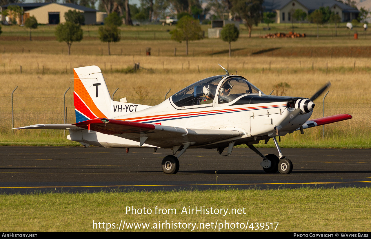 Aircraft Photo of VH-YCT | New Zealand CT-4B Airtrainer | BAE Systems Australia | AirHistory.net #439517