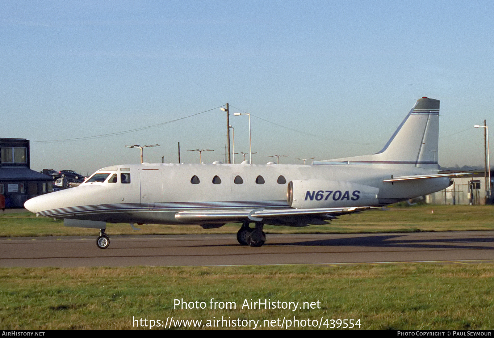 Aircraft Photo of N670AS | North American Rockwell NA-465 Sabreliner 65 | AirHistory.net #439554