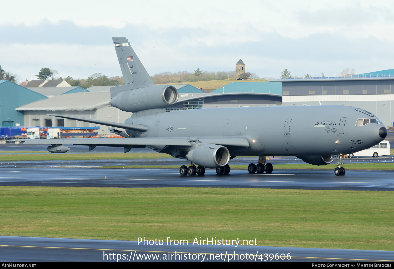 Aircraft Photo of 82-0193 / 20193 | McDonnell Douglas KC-10A Extender (DC-10-30CF) | USA - Air Force | AirHistory.net #439606